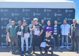 Imagen de familia de la entrega de premios.