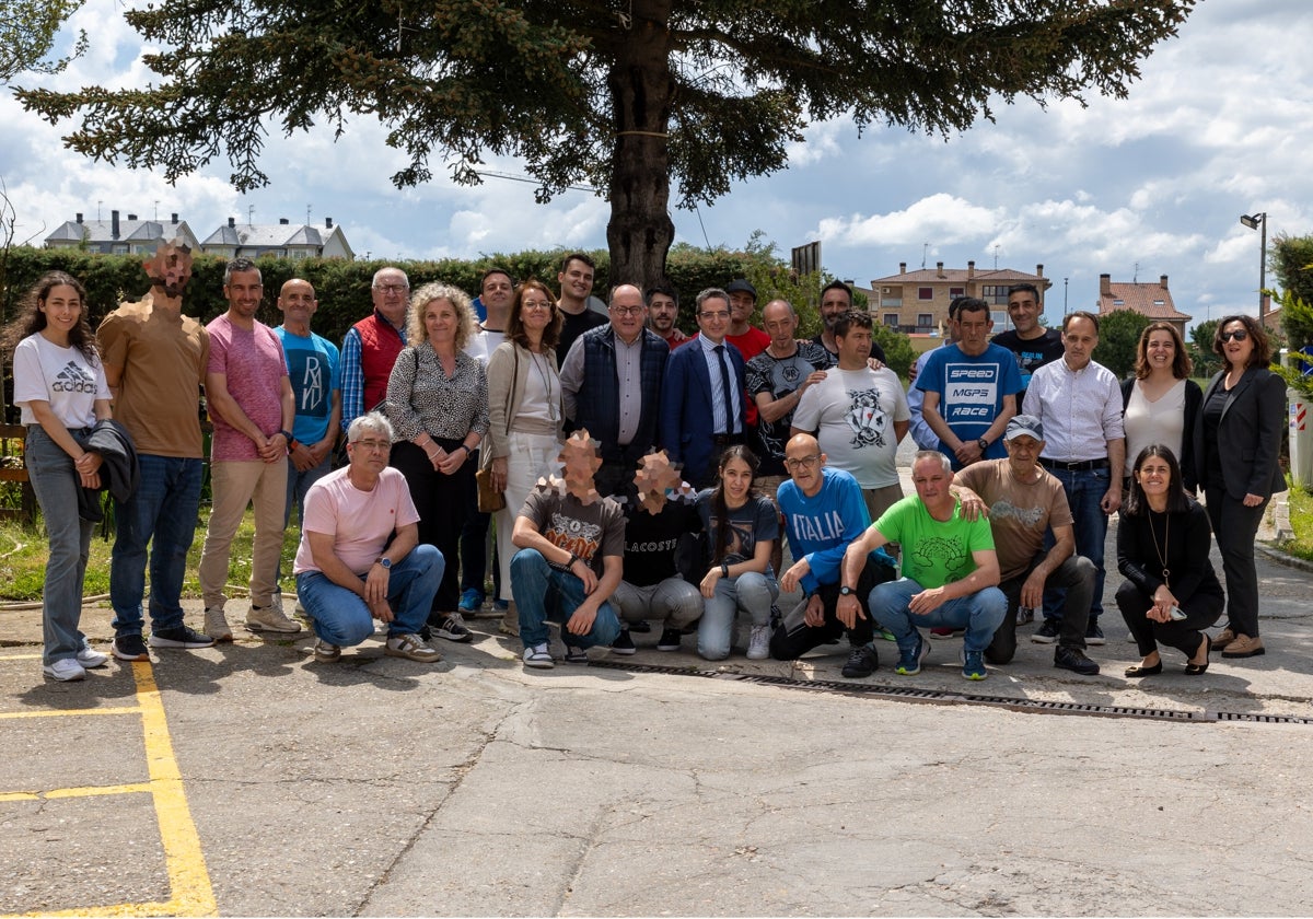 El rector visita la comunidad terapéutica de Proyecto Hombre en Salamanca
