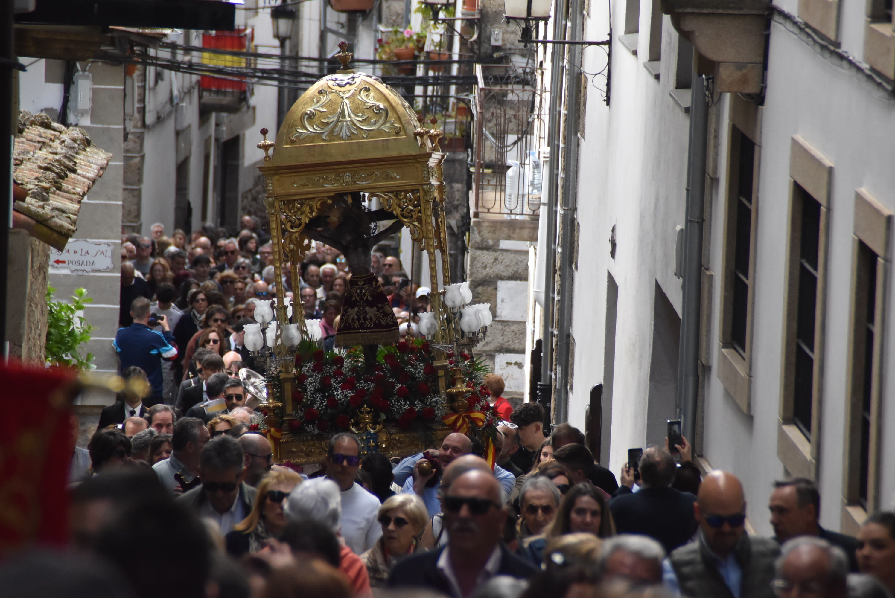 El Cristo del Refugio bendice un año más a Candelario