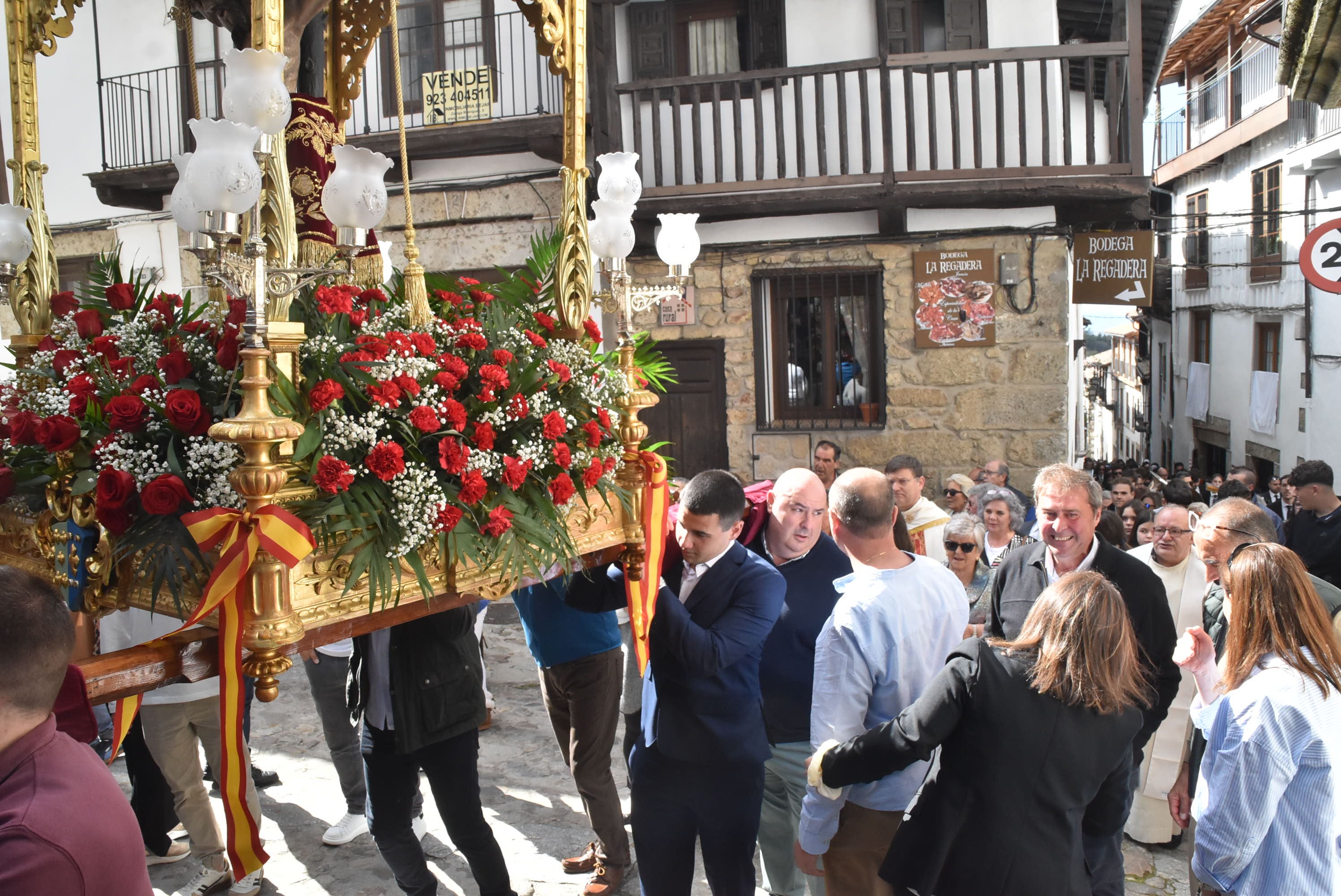 El Cristo del Refugio bendice un año más a Candelario