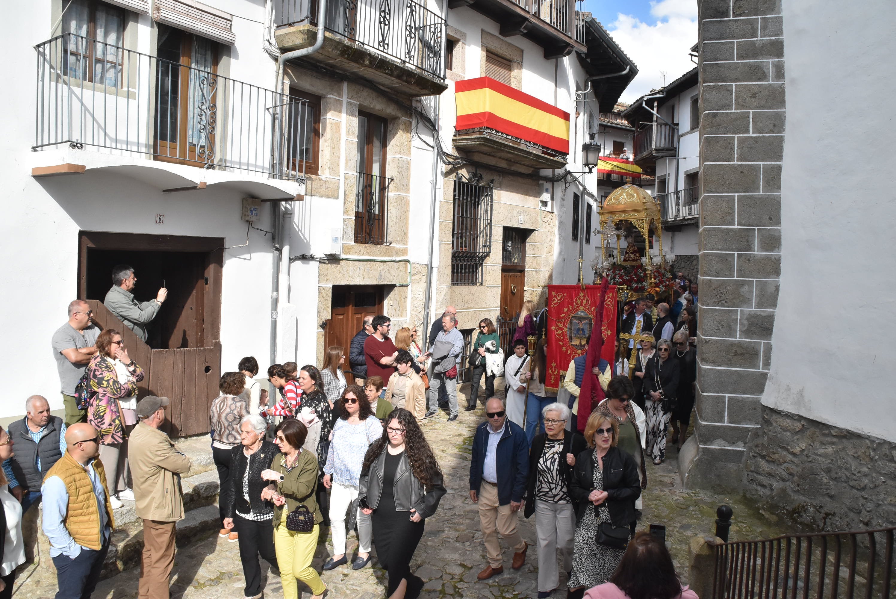 El Cristo del Refugio bendice un año más a Candelario