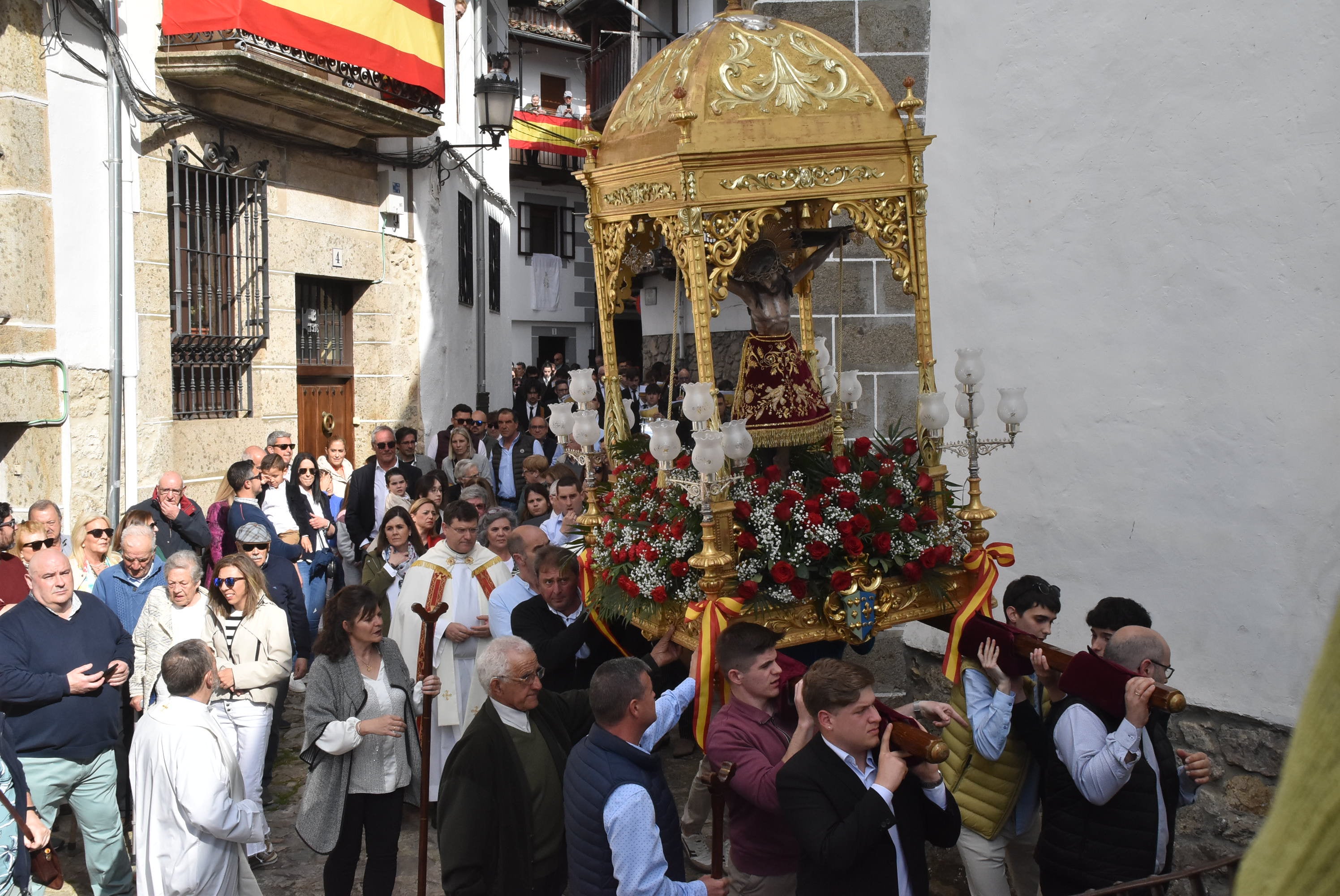 El Cristo del Refugio bendice un año más a Candelario