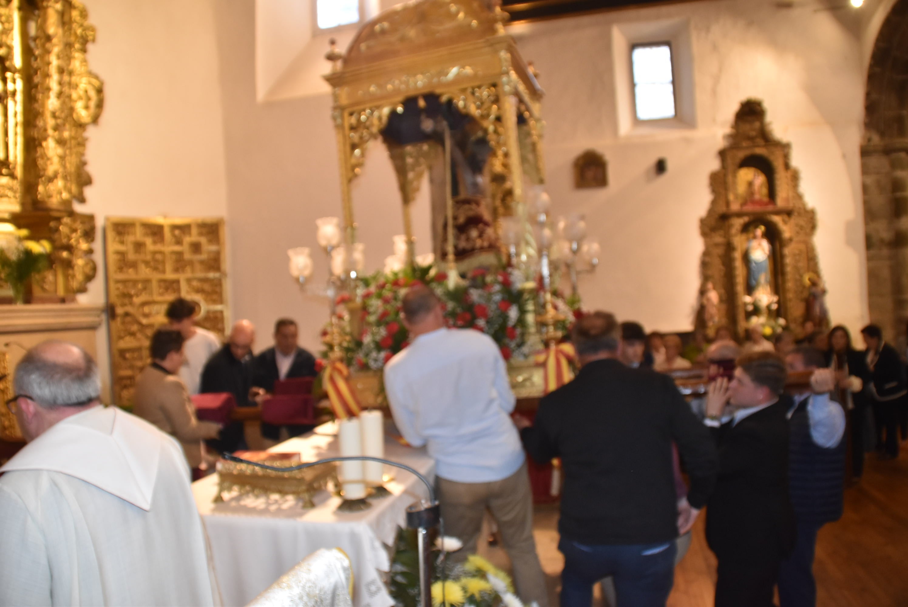 El Cristo del Refugio bendice un año más a Candelario