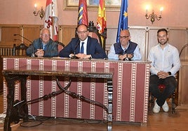 José Manuel Jerez, Marcos Iglesias, Ramón Sastre y Víctor Gómez