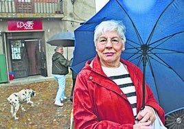 Estrella González, una de las vecinas afectadas por la situación.