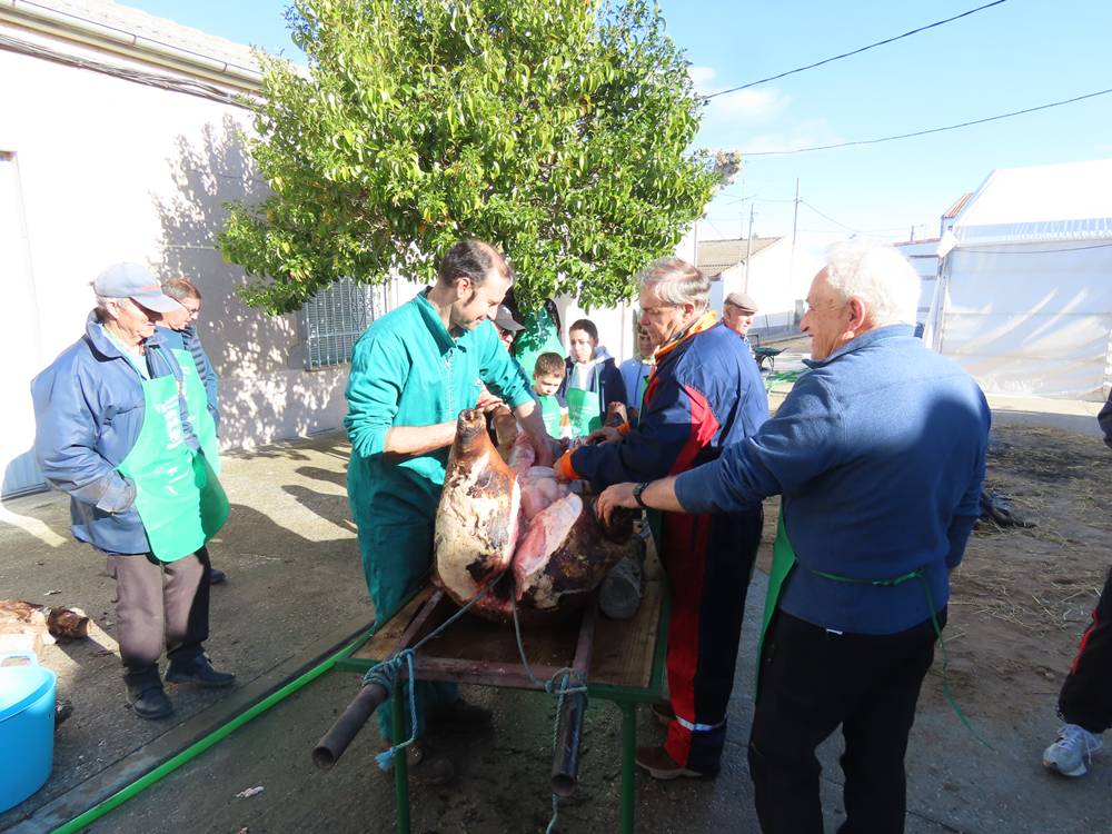 Recuerdos del pasado en la VIII Matanza Típica de Cantaracillo