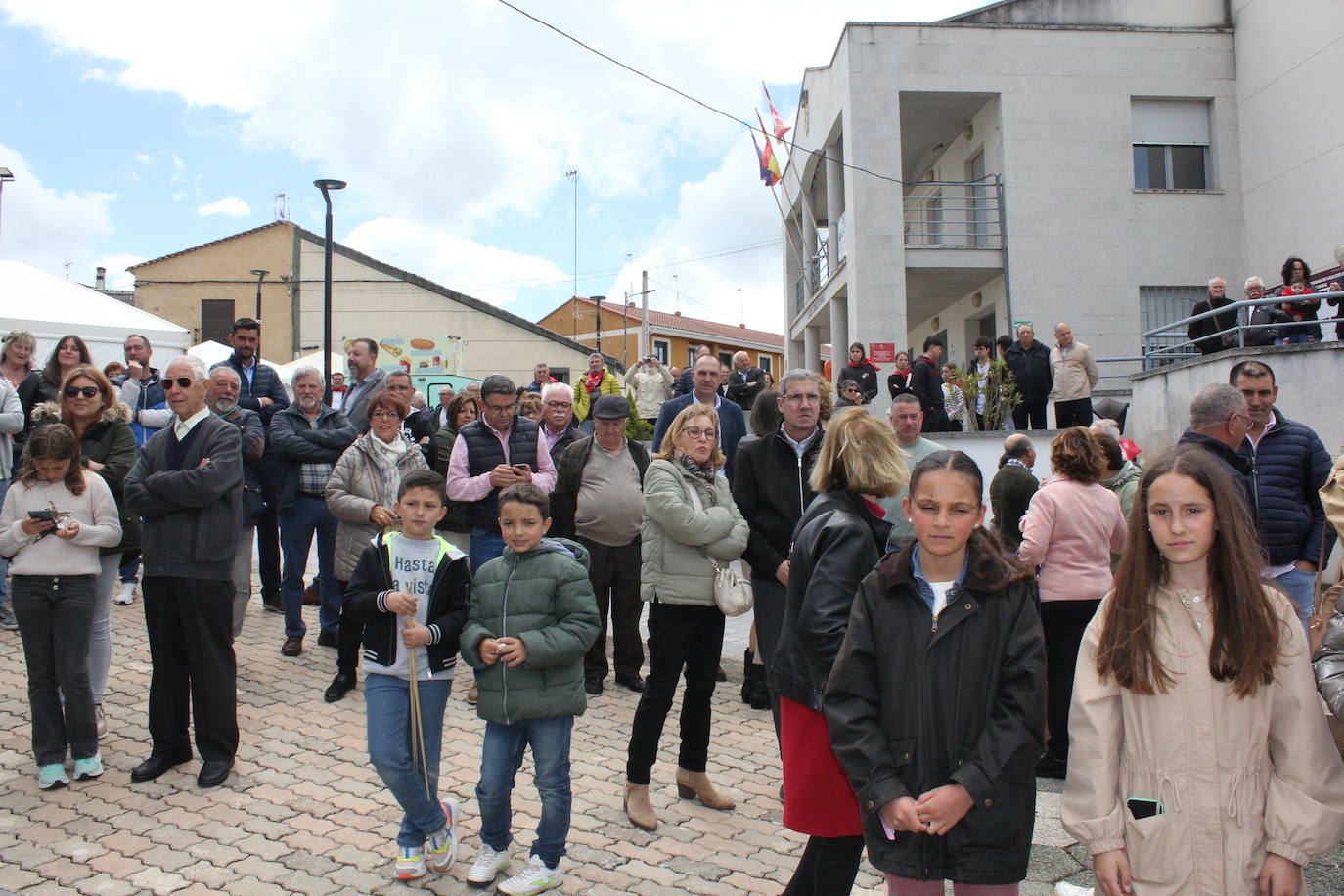 Fervor en el día central de la Santa Cruz de Saelices el Chico