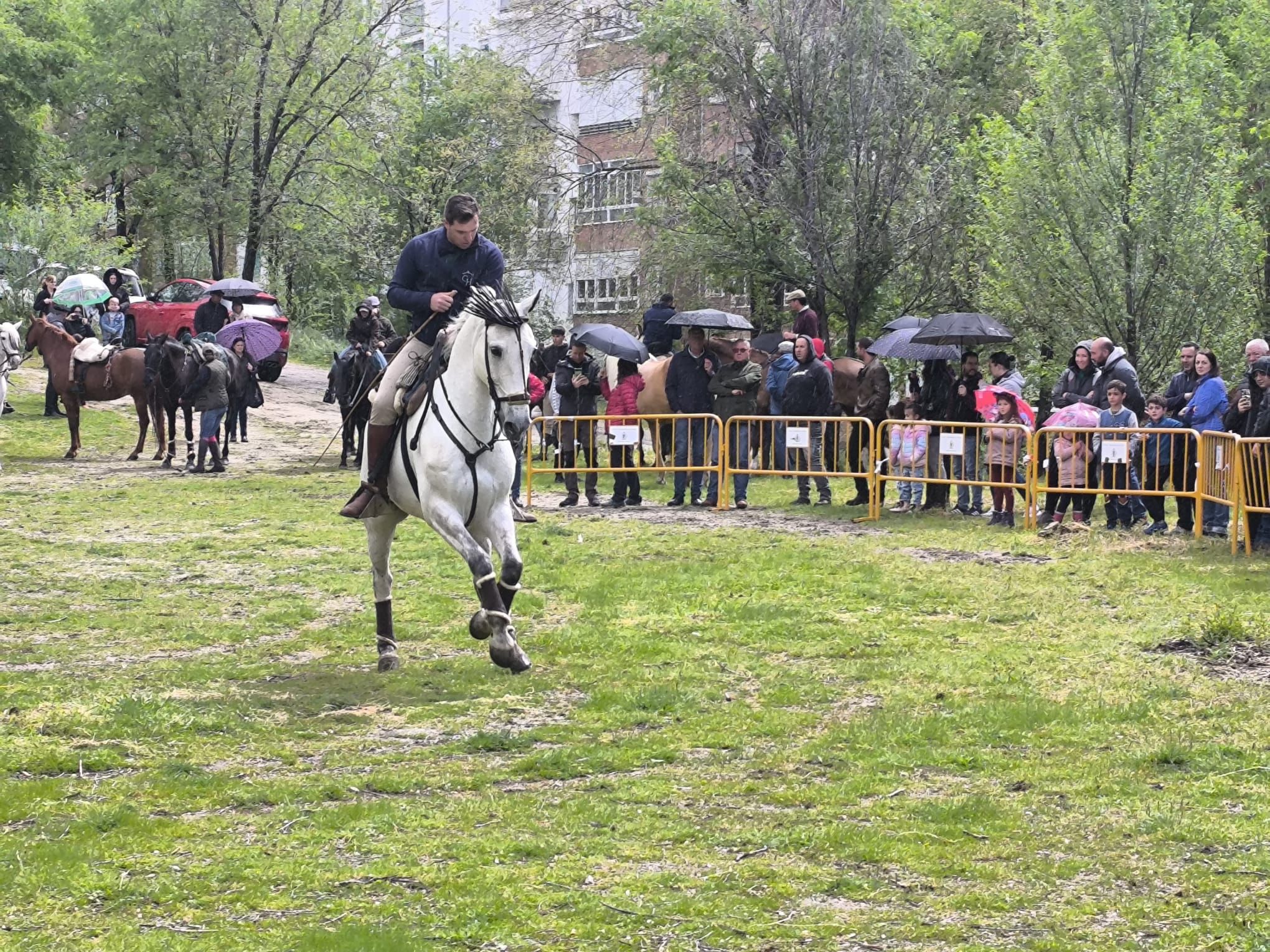 Unas ferias de mayo pasadas por agua en Béjar
