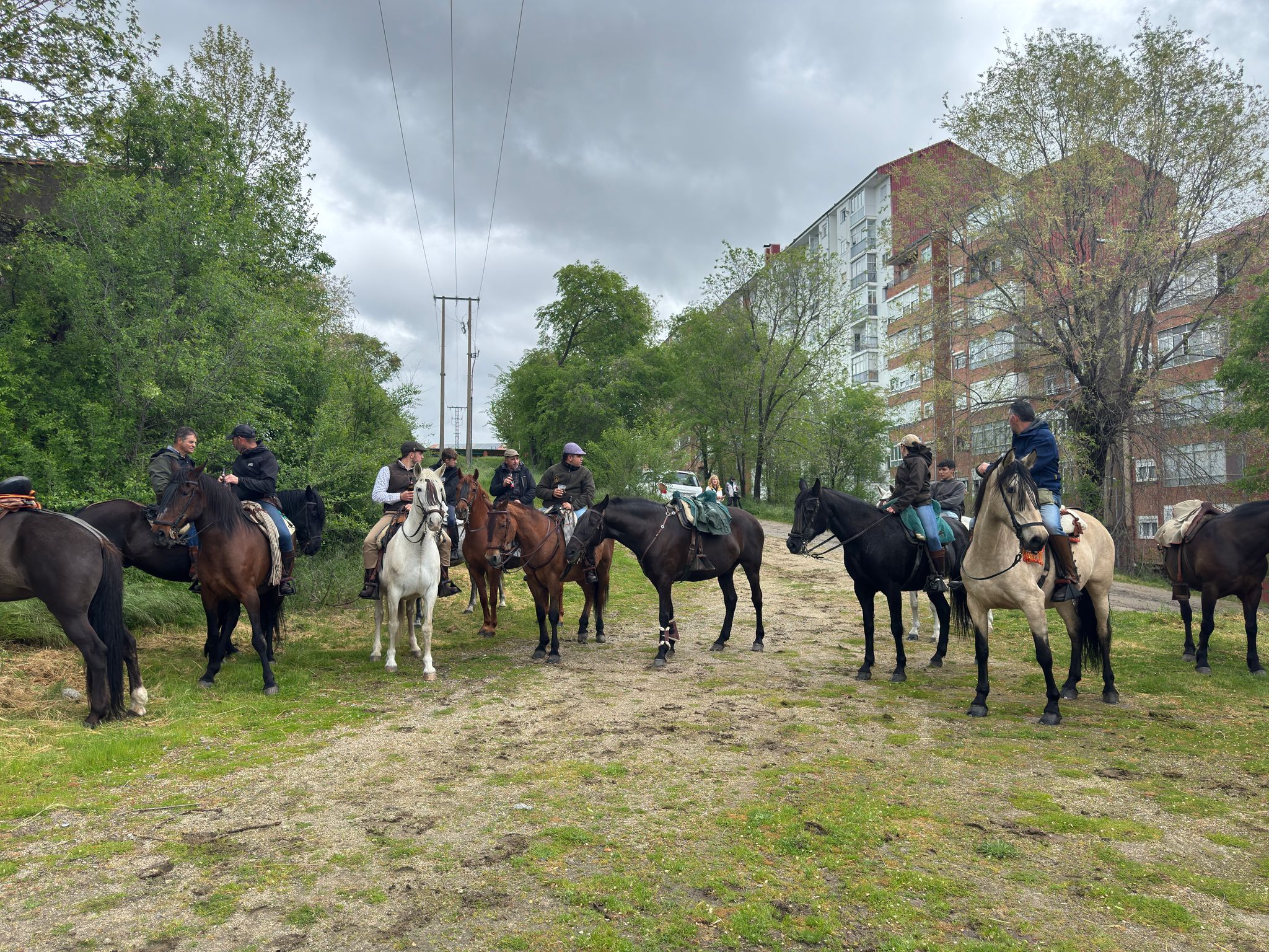 Unas ferias de mayo pasadas por agua en Béjar