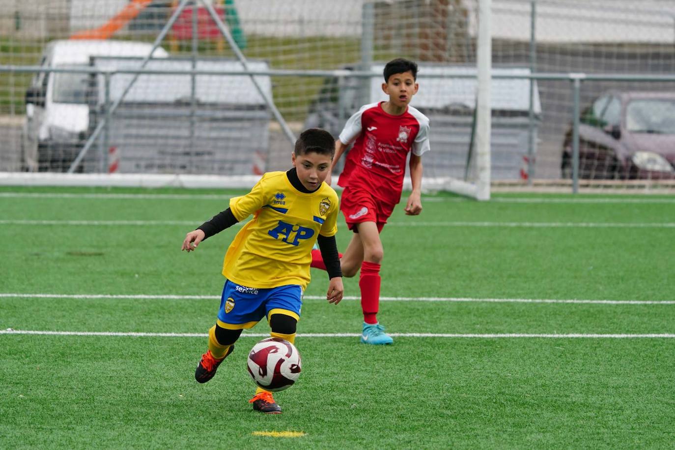 Las mejores imágenes de la jornada 25 del fútbol base