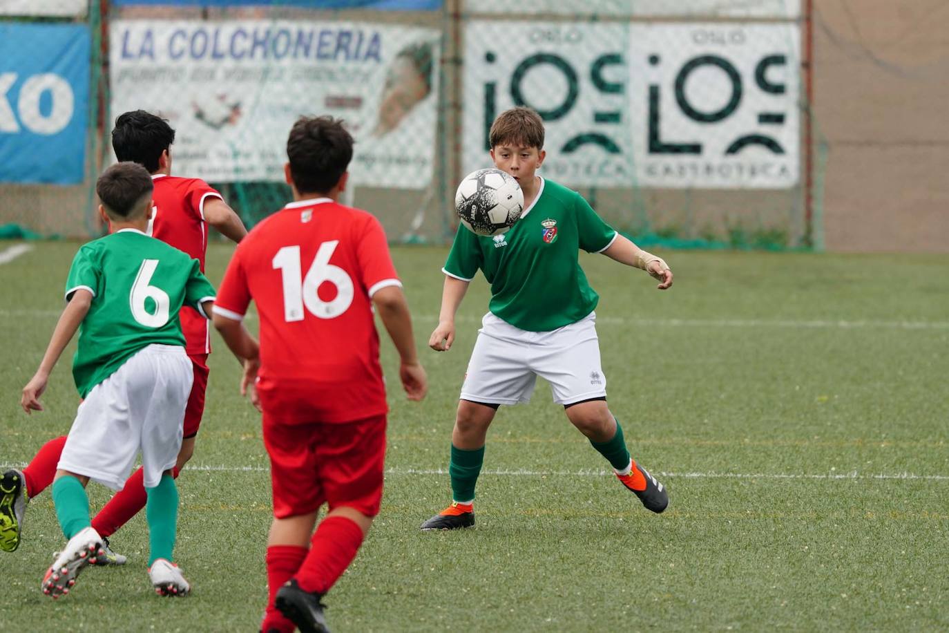 Las mejores imágenes de la jornada 25 del fútbol base