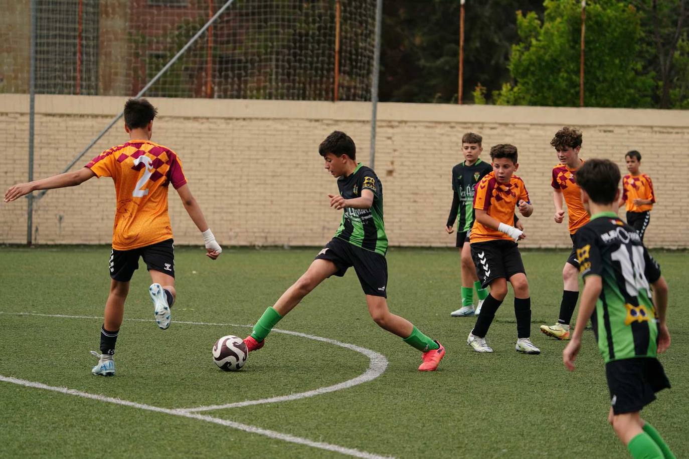 Las mejores imágenes de la jornada 25 del fútbol base