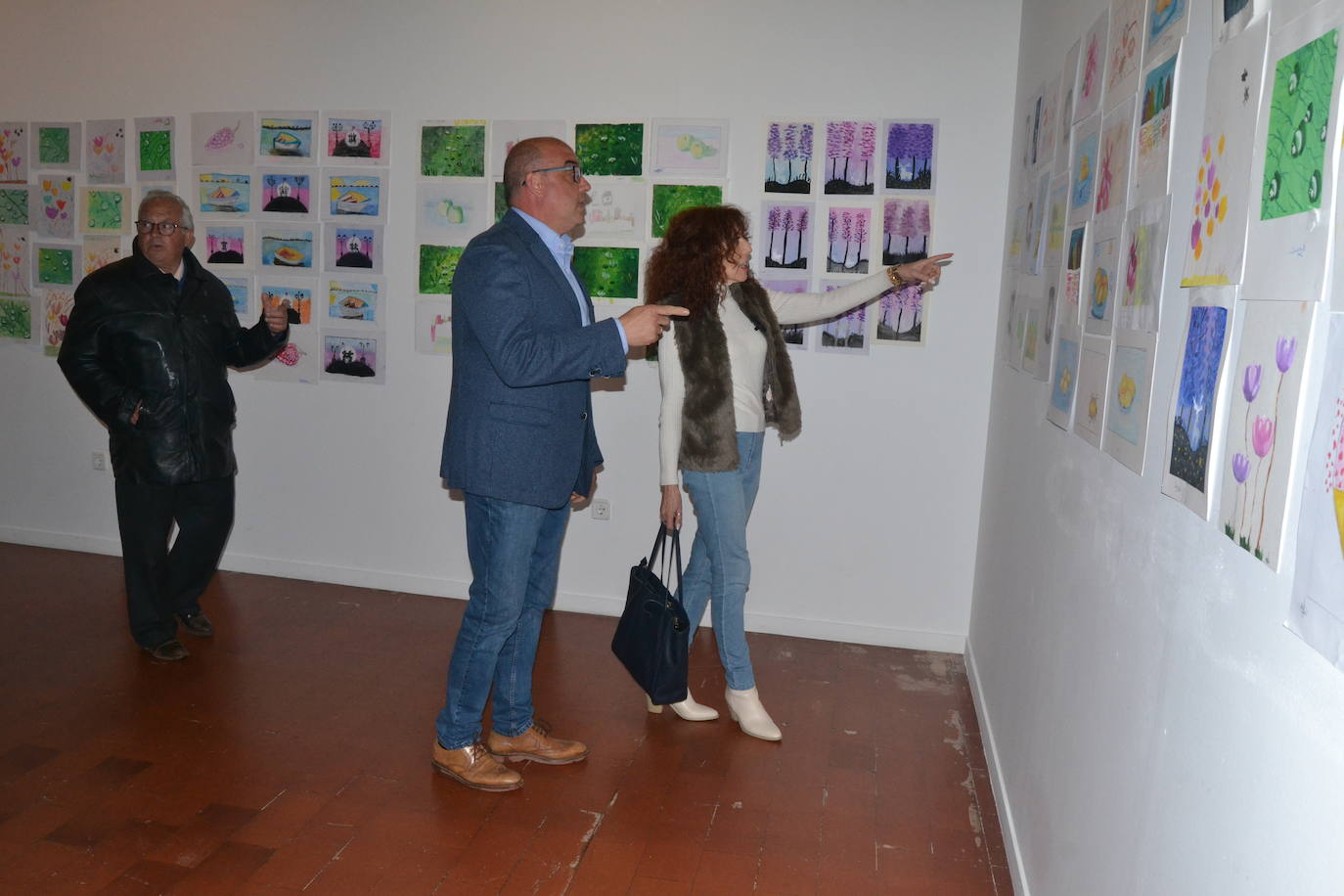 Abierta la muestra de los talleres infantiles de pintura en Ciudad Rodrigo