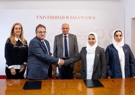 Firma del acuerdo.