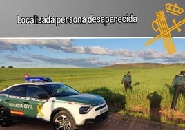 Localizan en buen estado a un joven que desapareció tras salir a pasear en un pueblo de Salamanca