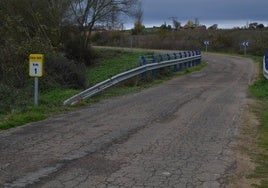 Estado actual de la carretera.