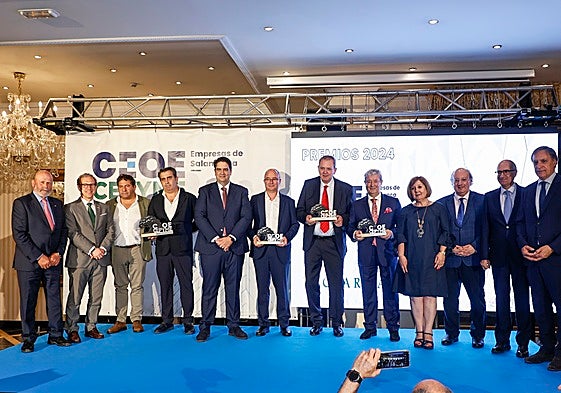 Gala de entrega de premios del año pasado.