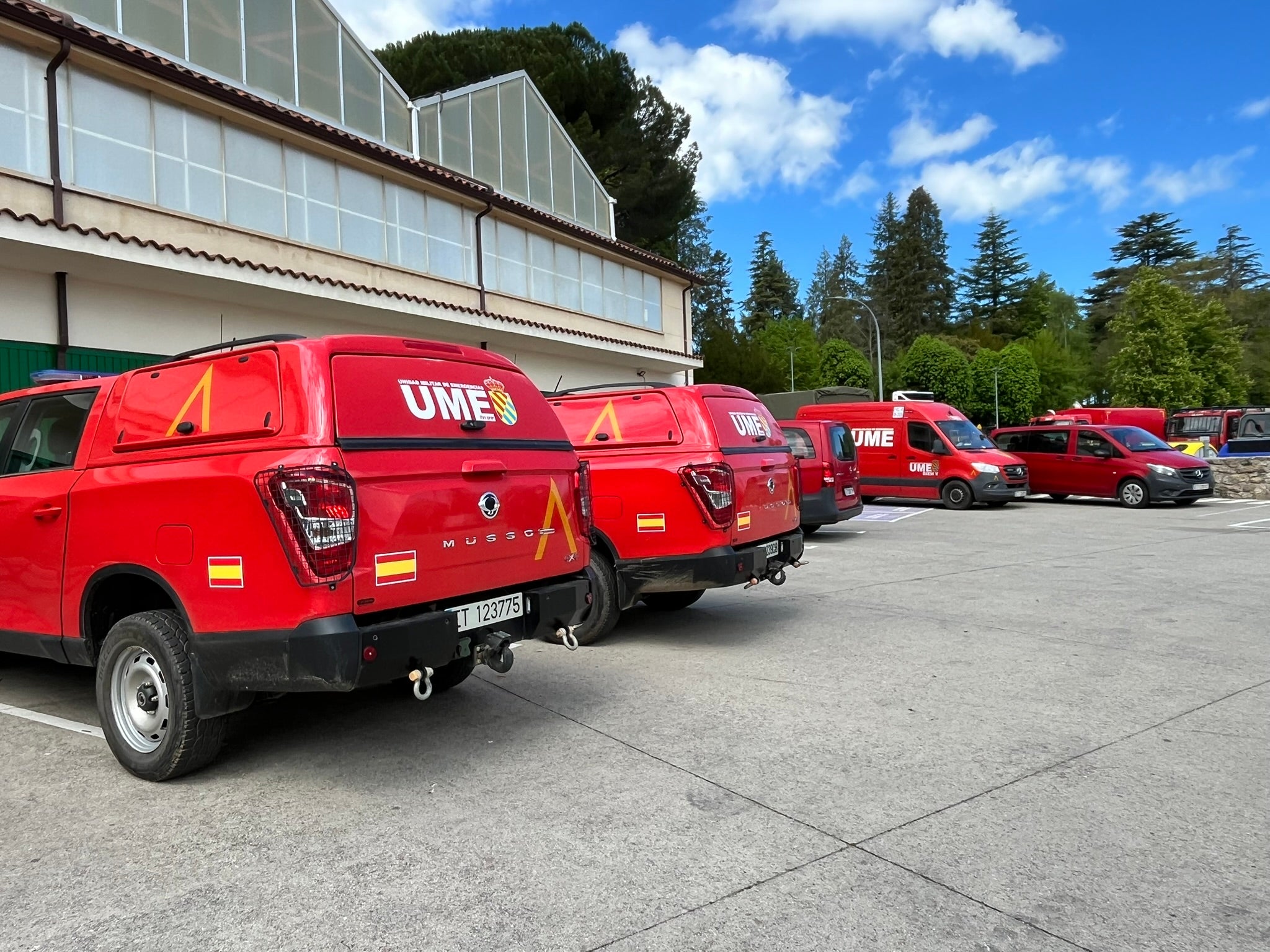 La UME se forma en Candelario para la lucha contra los incendios forestales