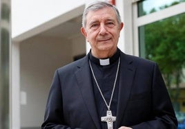 El obispo de Salamanca, José Luis Retana.