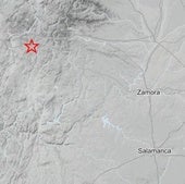 Terremoto ocurrido este jueves en Riós recogido por el Instituto Geográfico Nacional.
