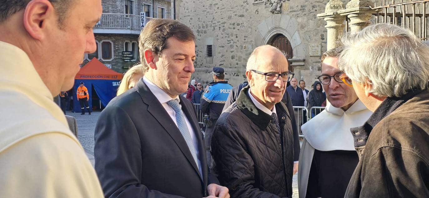 Máxima expectación en Alba de Tormes por la histórica veneración pública de Santa Teresa