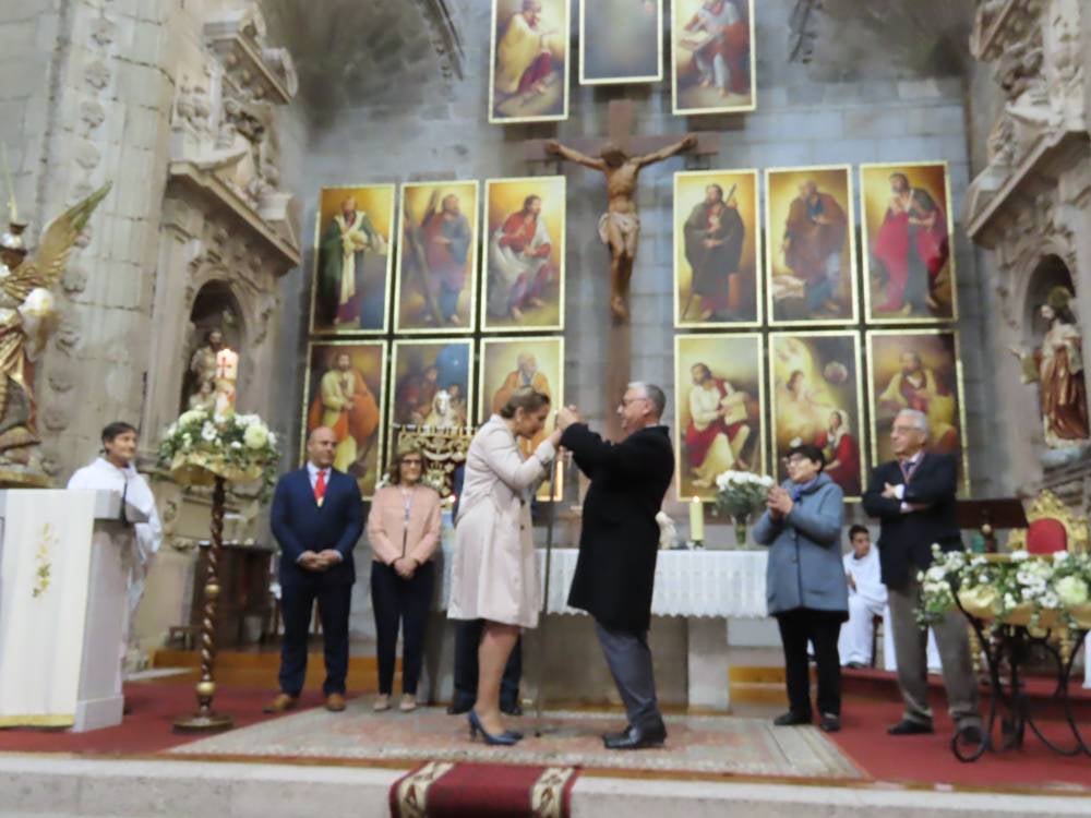 Isabel María Sacristán toma las riendas de la Hermandad de Cofradías de Peñaranda