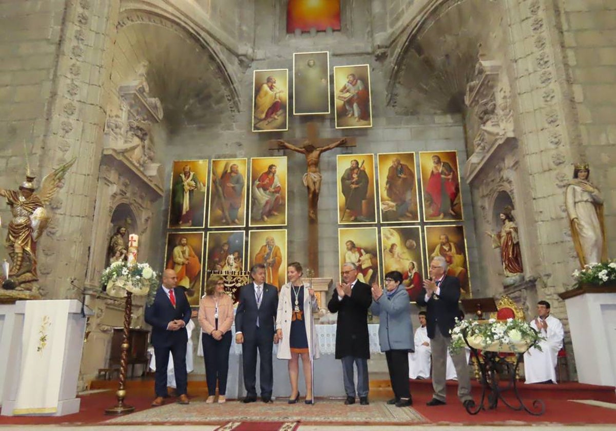 Isabel María Sacristán toma las riendas de la Hermandad de Cofradías de Peñaranda