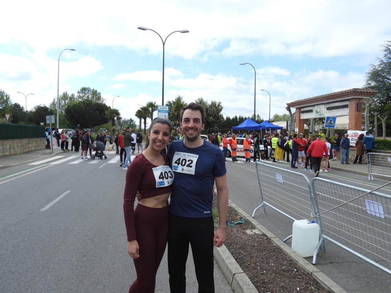 Héctor Rodríguez y Verónica Sánchez son los más rápidos en Villamayor