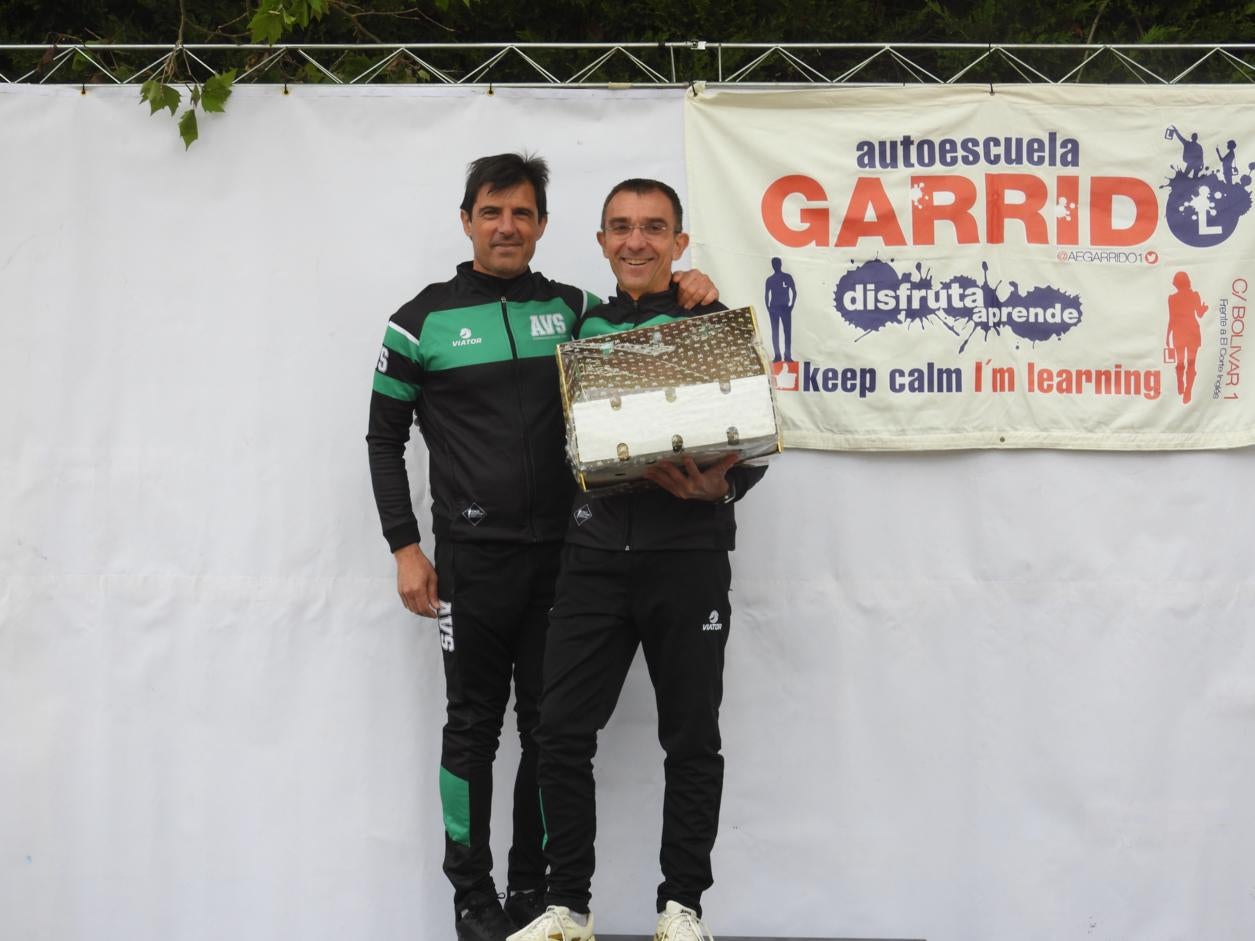 Héctor Rodríguez y Verónica Sánchez son los más rápidos en Villamayor