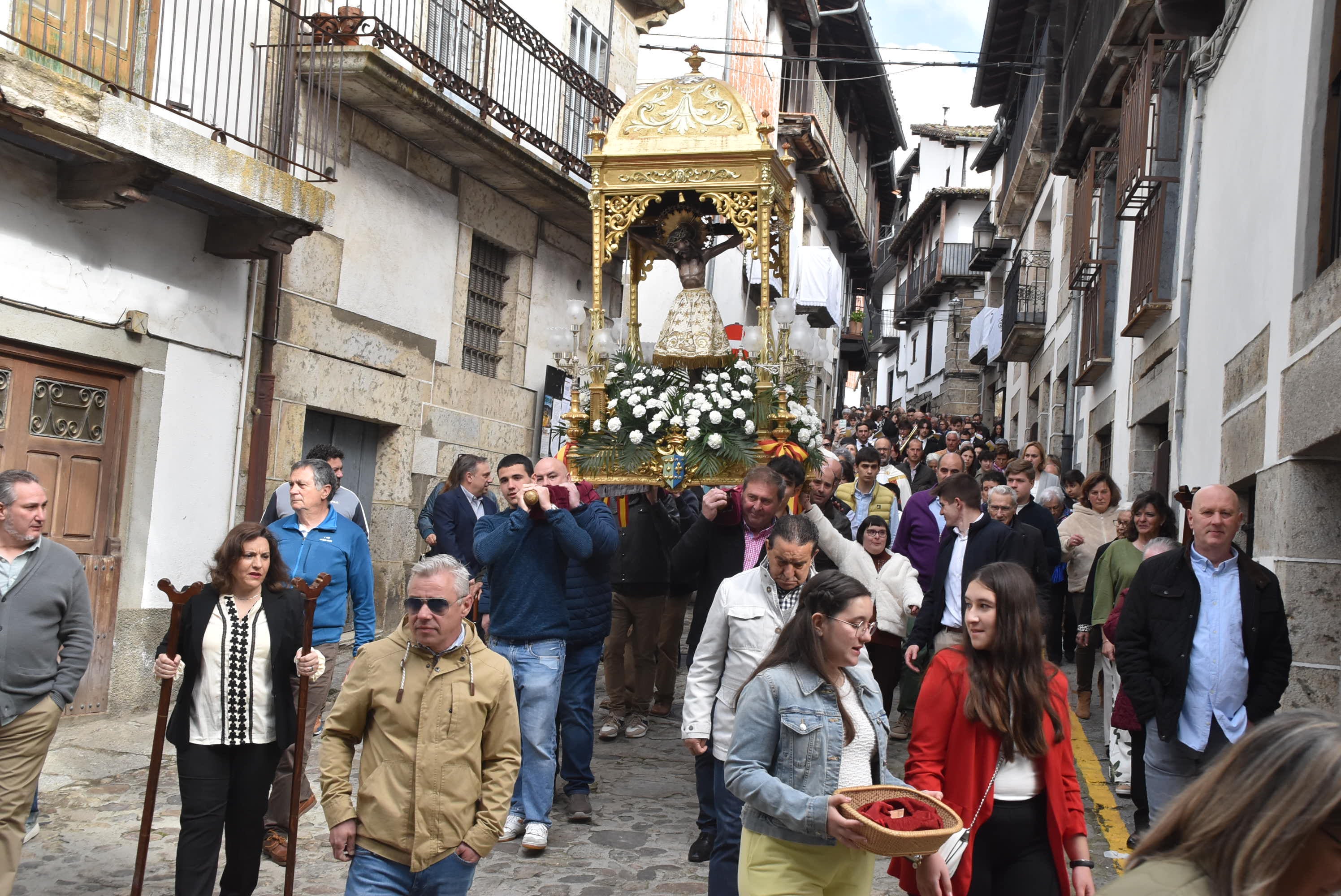 El Cristo del Refugio hace historia en Candelario