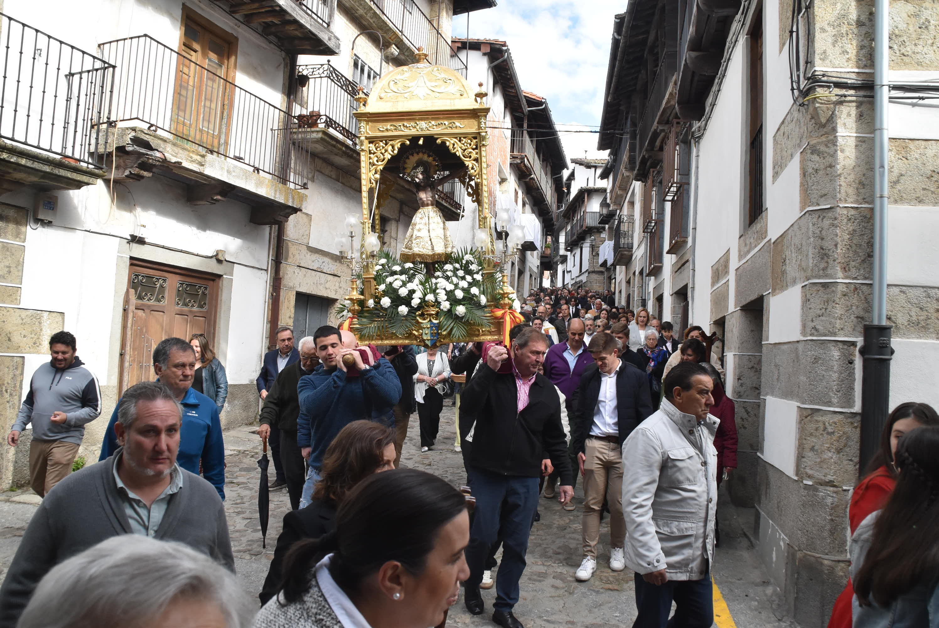 El Cristo del Refugio hace historia en Candelario