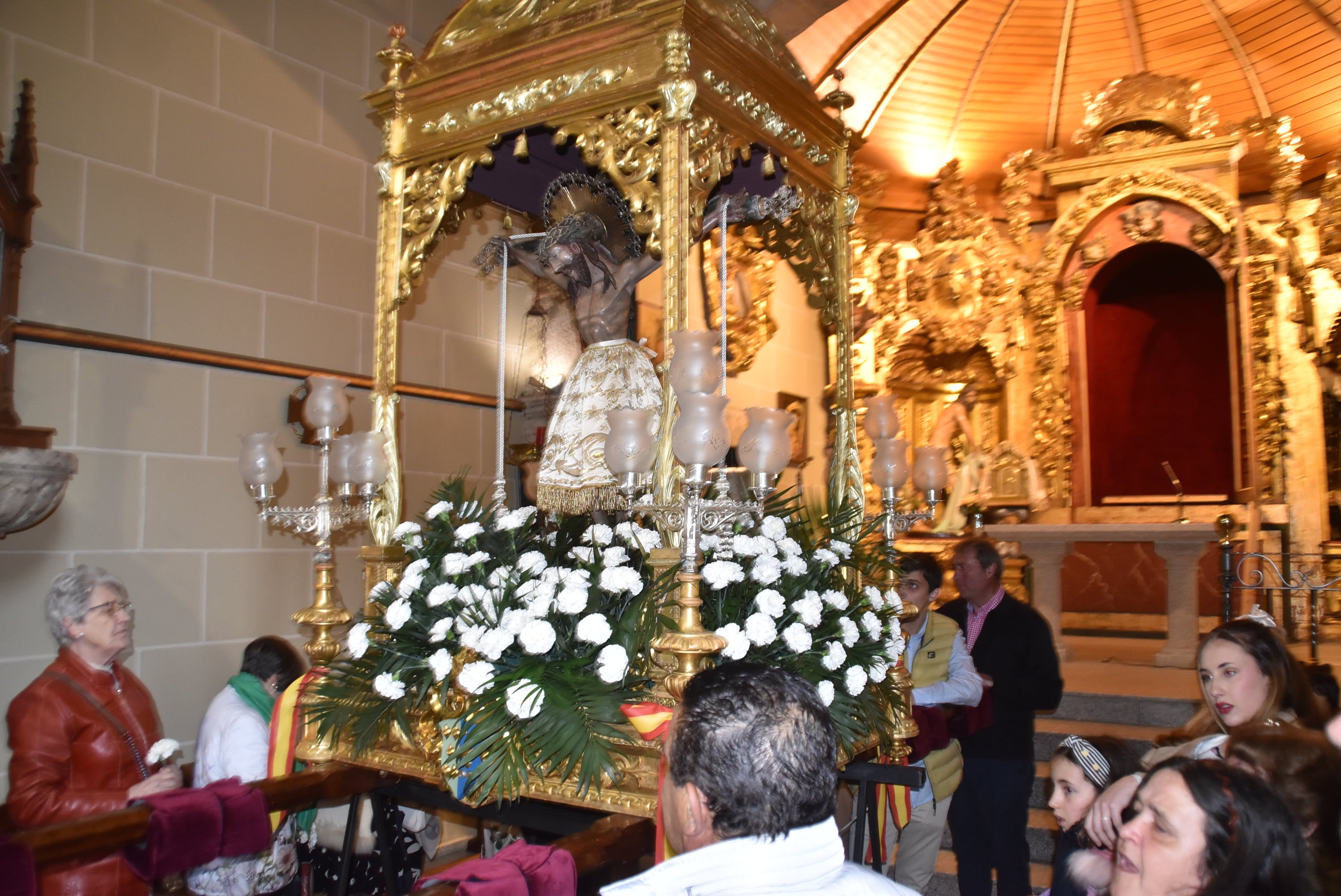 El Cristo del Refugio hace historia en Candelario