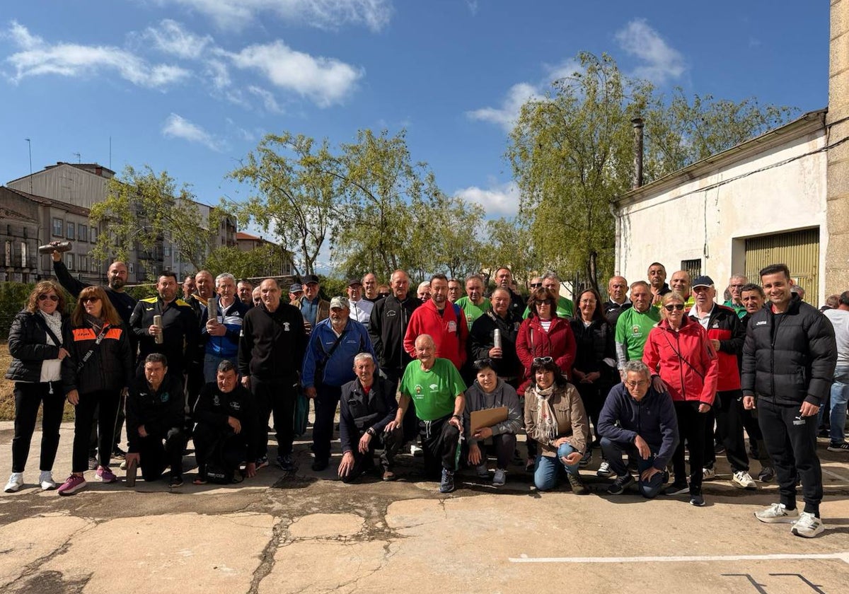 Torneos de calva y rana en Guijuelo
