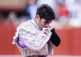 El torero, Cayetano, a 10 de mayo de 2025 en la Real Maestranza de Sevilla.