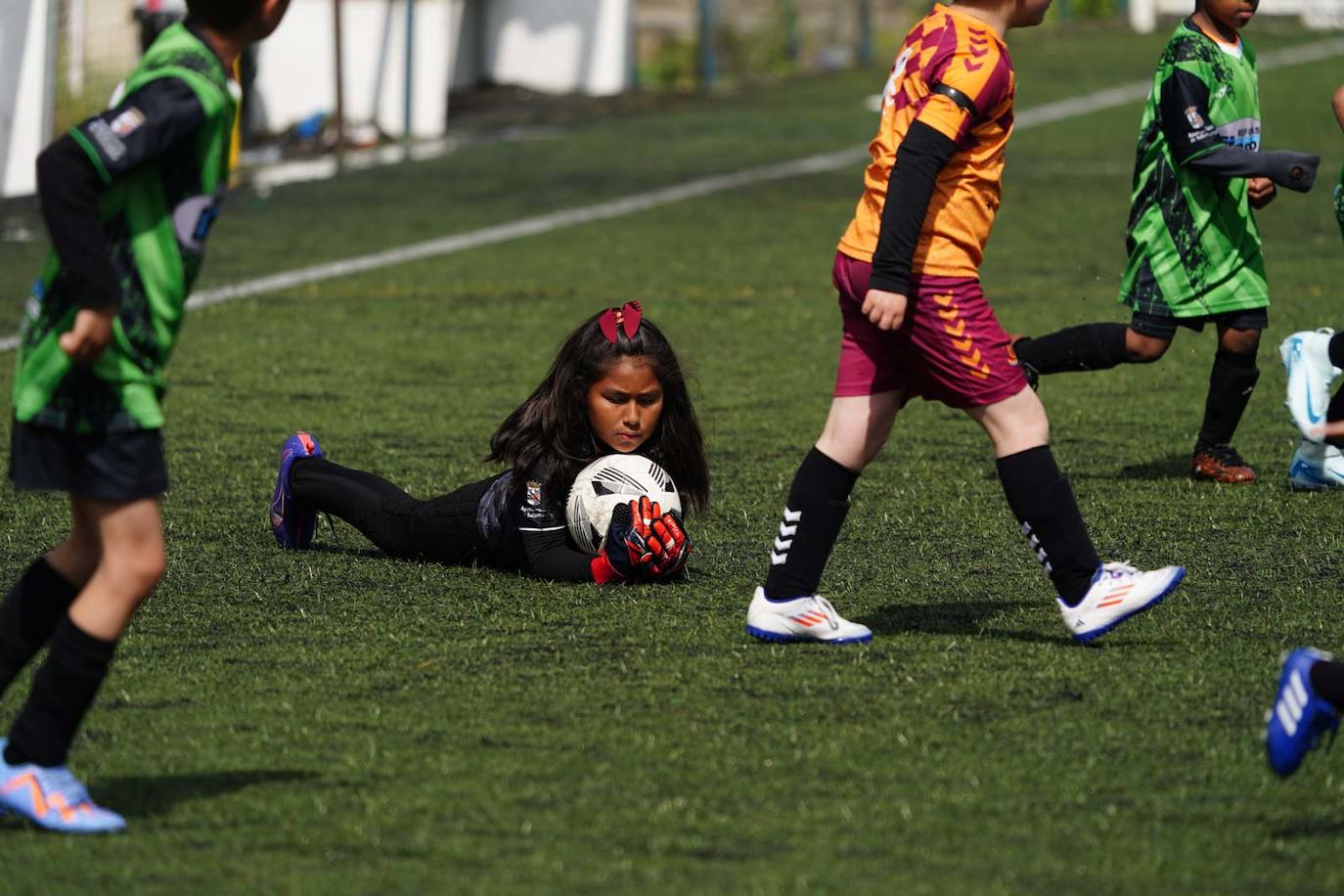Las mejores imágenes de la última jornada del fútbol base