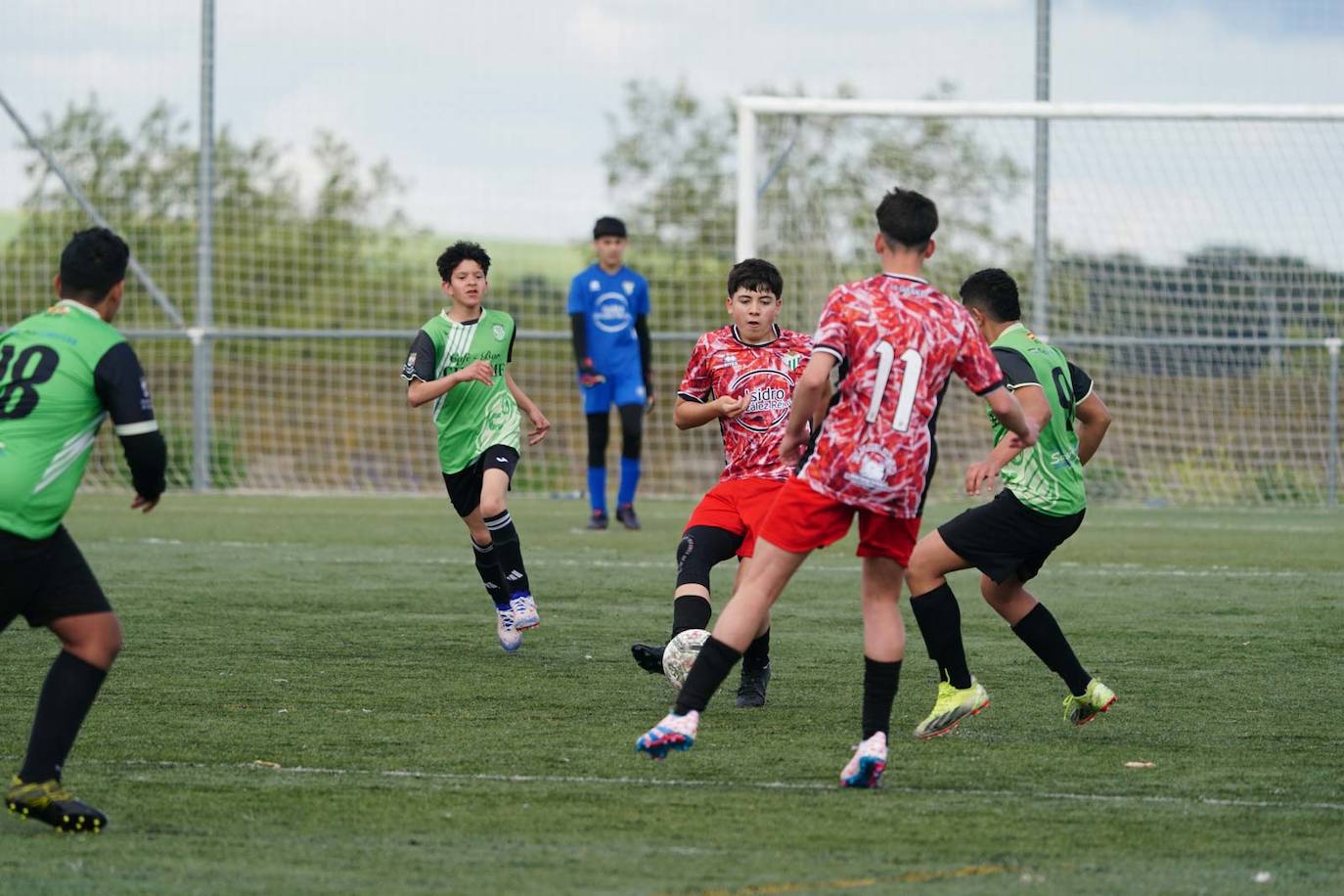 Las mejores imágenes de la última jornada del fútbol base