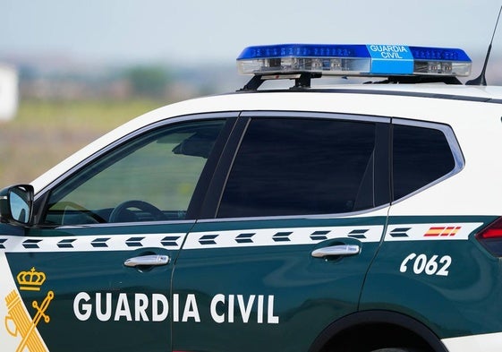 Imagen de un coche de la Guardia Civil.