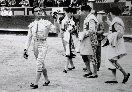 El Viti en una tarde de triunfo en la plaza de Las Ventas.