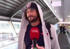 Antonio Revilla, ante el micrófono de Europa Press.