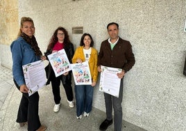 María José García, Lucía Guinaldo, Soledad García y Salvador Ruano.