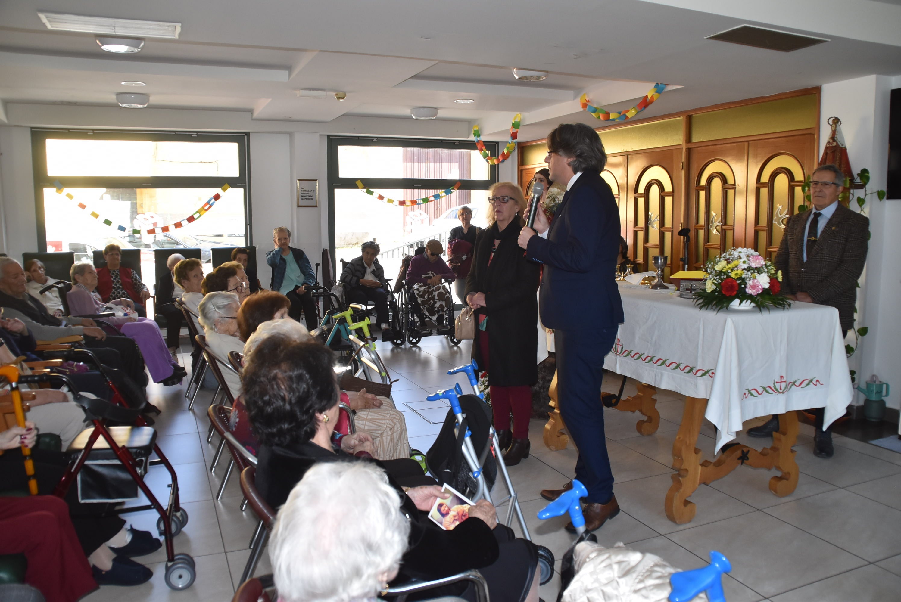 Fiesta del Buen Pastor y 100 cumpleaños en Béjar