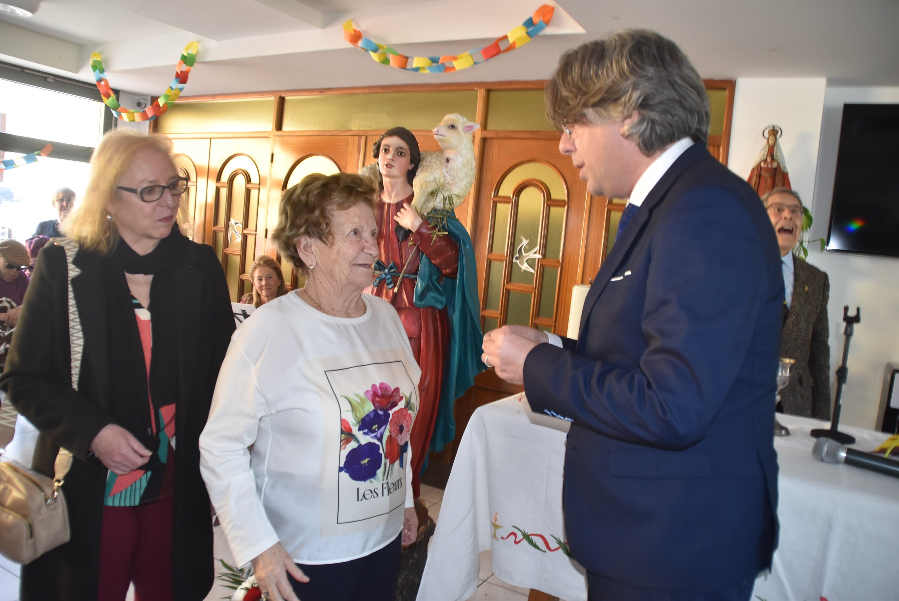 Fiesta del Buen Pastor y 100 cumpleaños en Béjar
