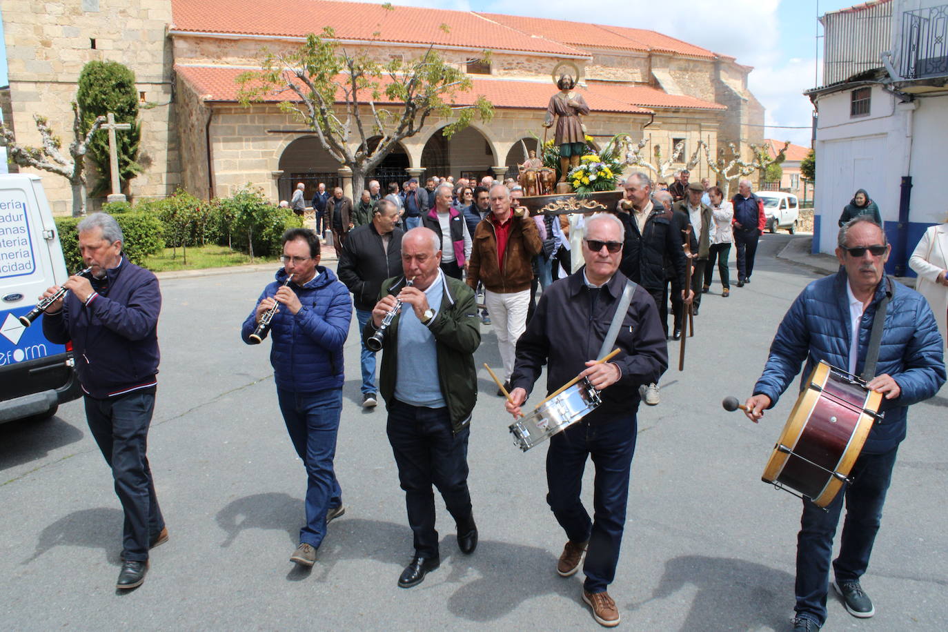 Día de fiesta en Cespedosa de Tormes para honrar a San Isidro