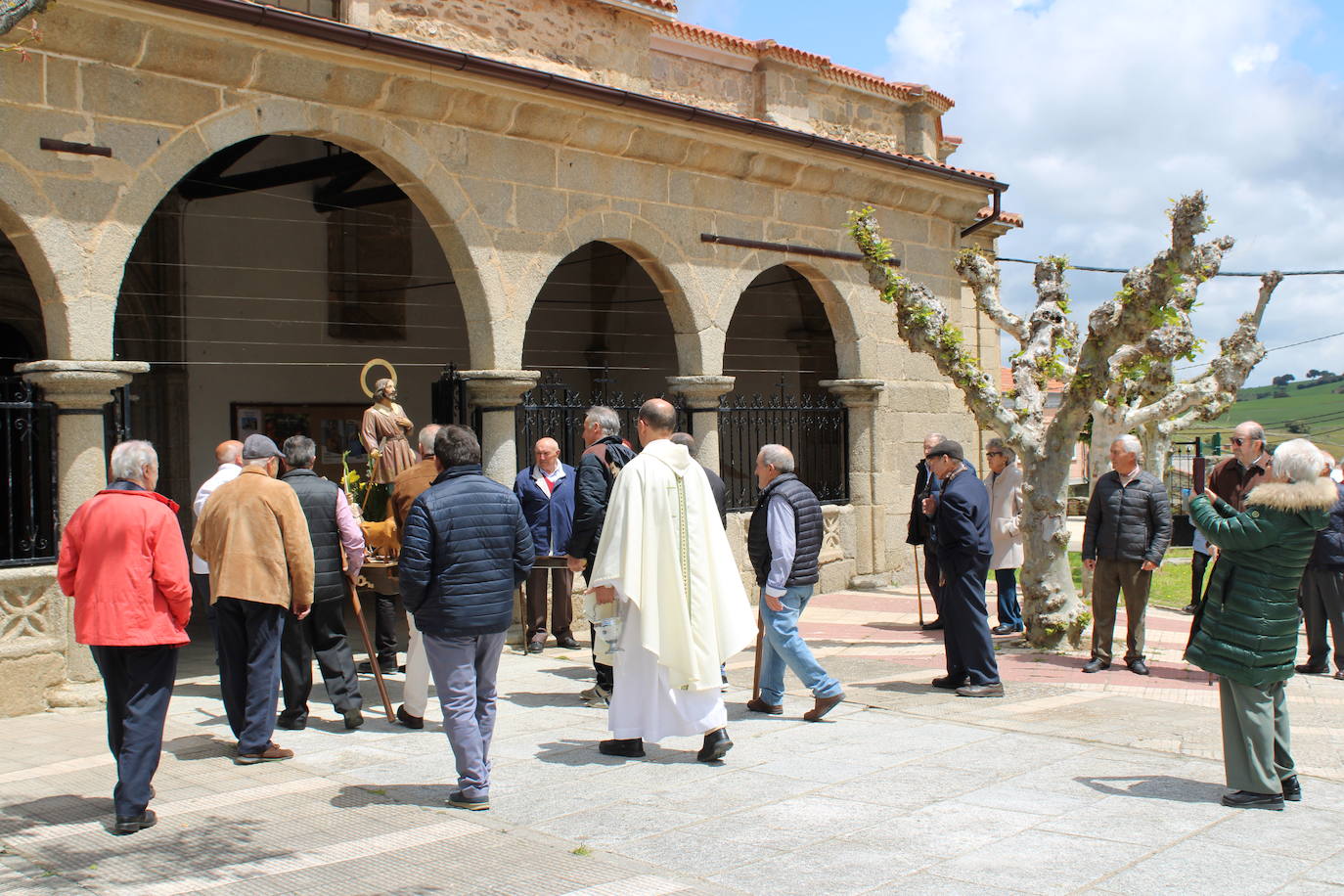 Día de fiesta en Cespedosa de Tormes para honrar a San Isidro