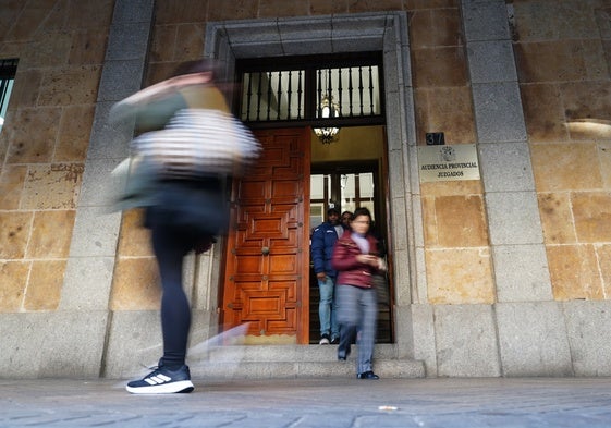 La Audiencia Provincial de Salamanca.