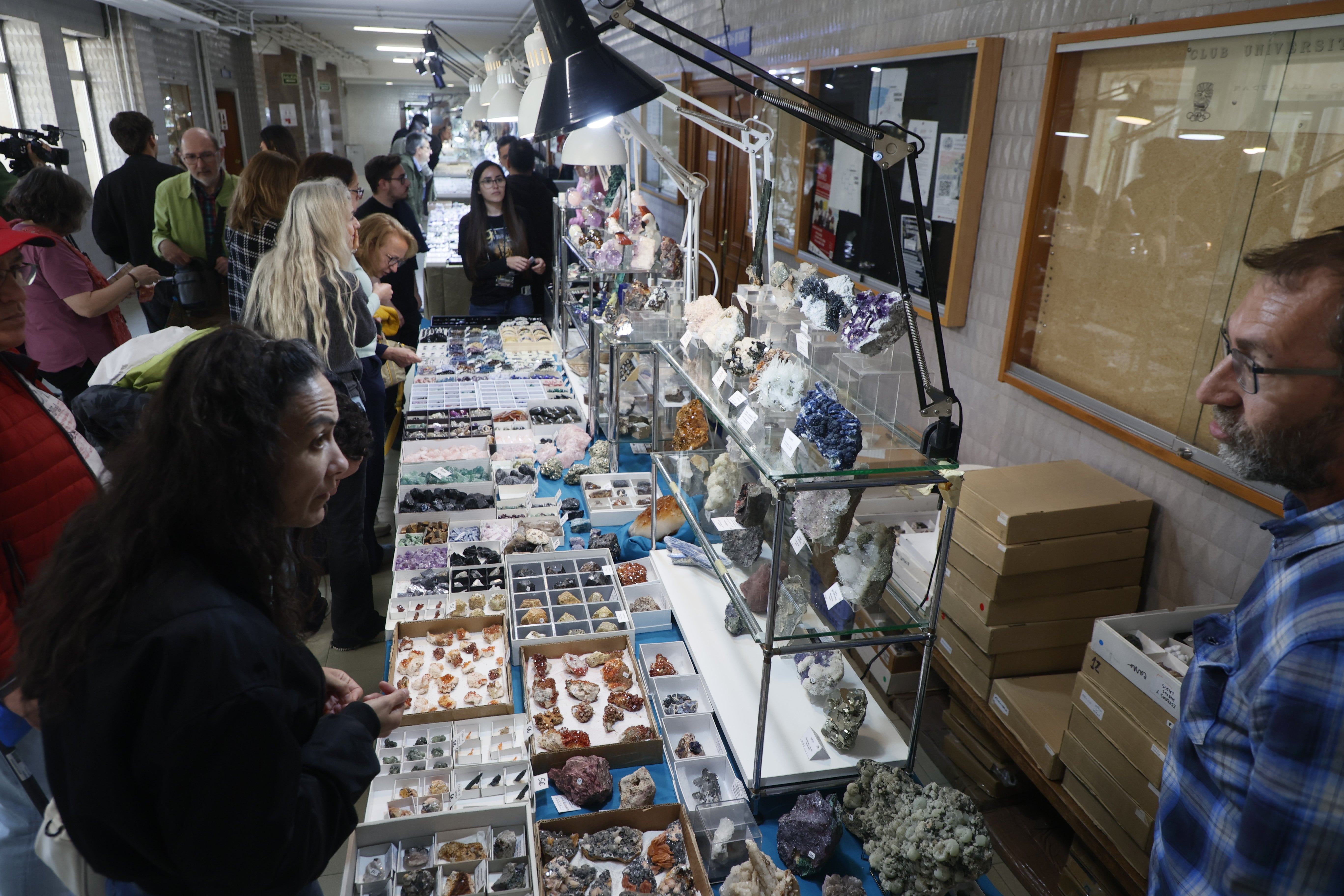 Feria de los Minerales de la USAL: &quot;Ahora miro el mundo con unos ojos muy distintos&quot;