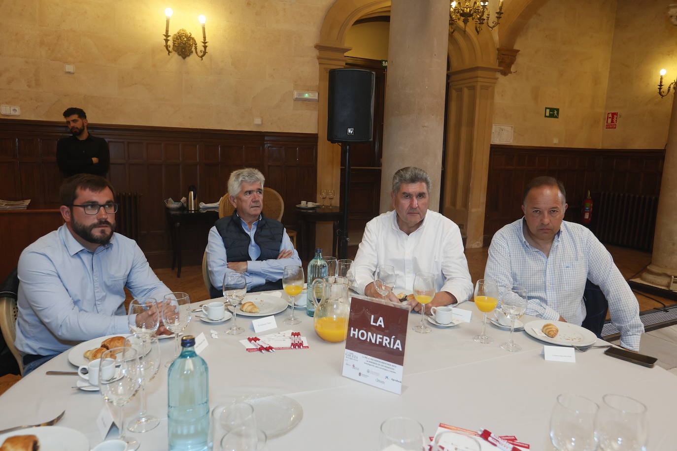 Francisco José Sánchez (C.R. Vega del Almar), Roberto Tapia (Oleokelsa), Jesús Escudero y Manuel Alberto Pérez (UPA Salamanca).