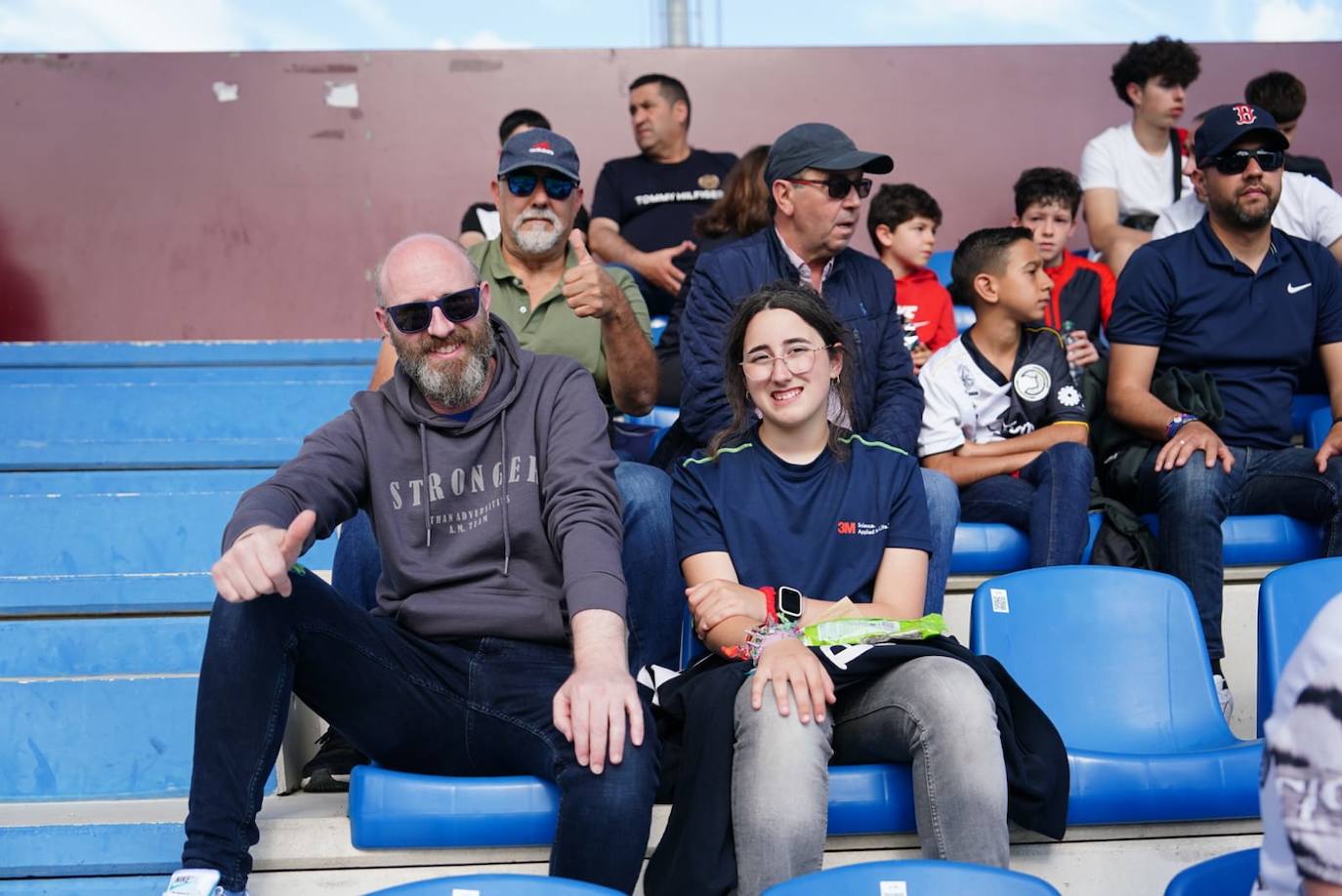 Búscate en la grada del Reina Sofía en el partido entre Unionistas y la SD Tarazona