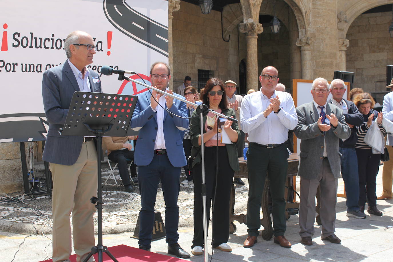 Clamor en Ciudad Rodrigo por el arreglo urgente de la A-62