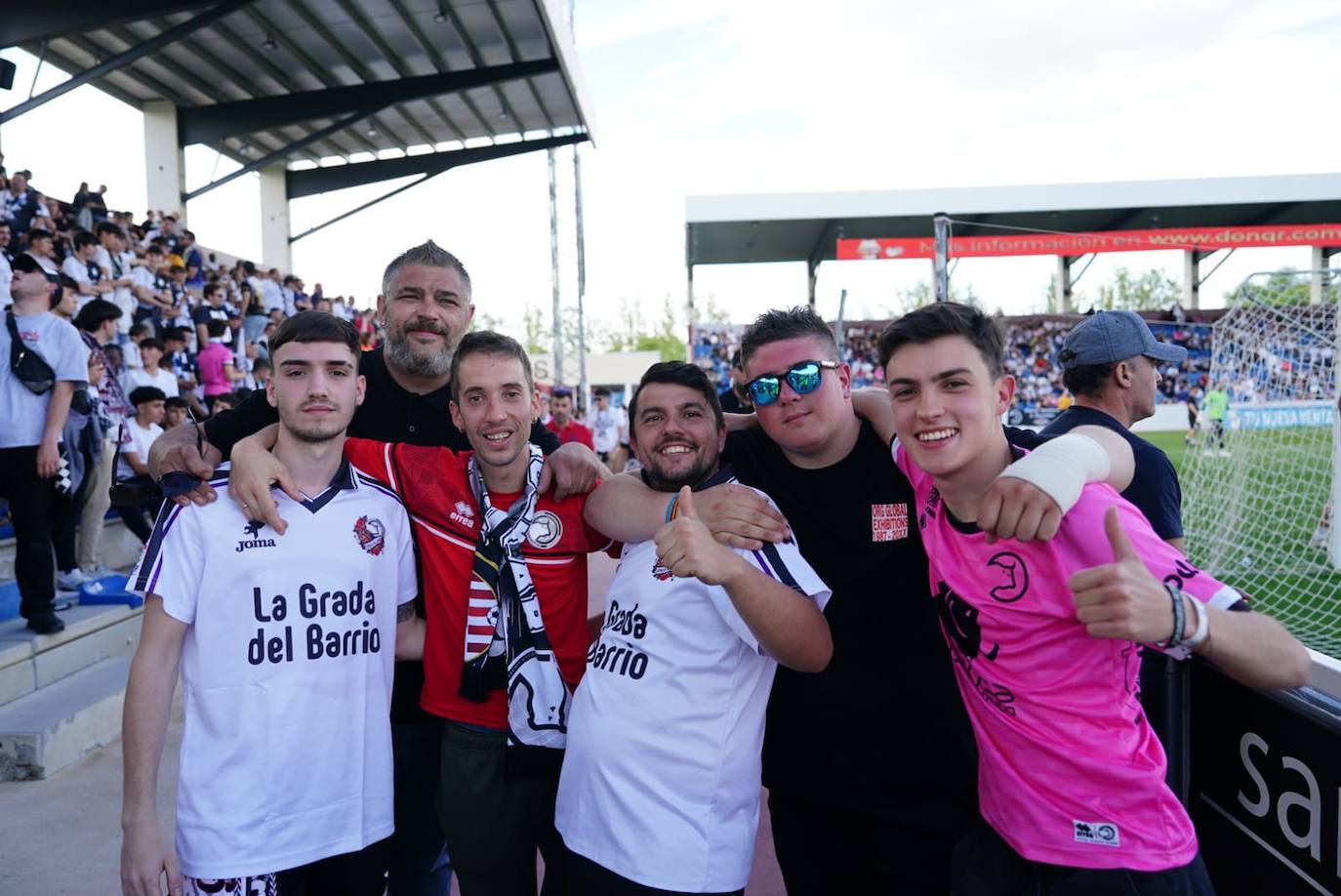 Búscate en la grada del Reina Sofía en el partido entre Unionistas y la SD Tarazona